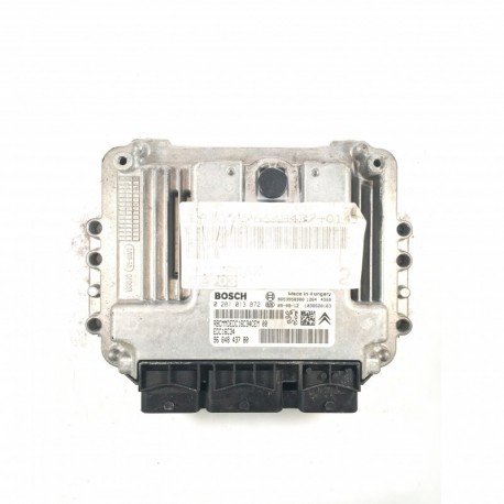 Calculateur Moteur CITROEN PEUGEOT Bosch, 0 281 013 872, 96 648 437 80, 0281013872, 9664843780, 9653958980, EDC16C34