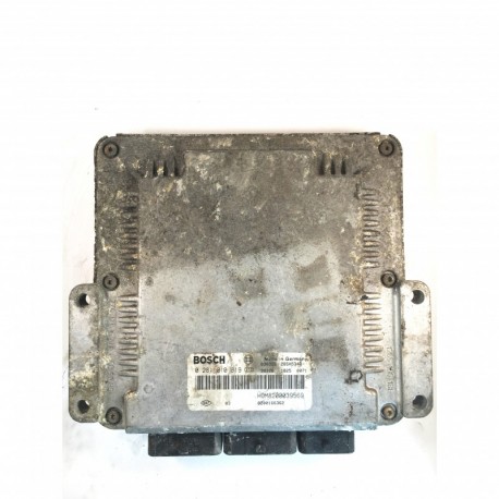 Calculateur Moteur RENAULT MEGANE SCENIC Bosch, 0 281 010 819, HOM 8200039569, 0281010819, HOM8200039569, 8200166362