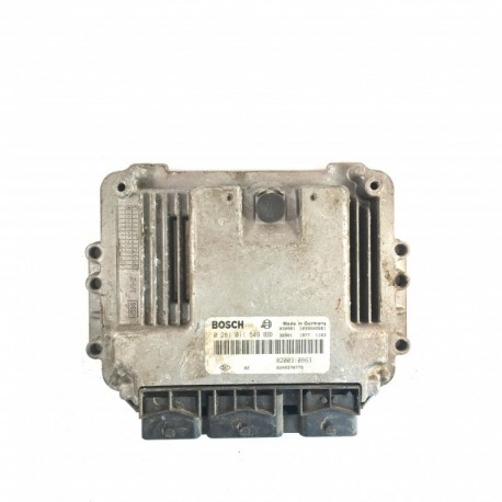 Calculateur Moteur RENAULT MEGANE SCENIC Bosch, 0 281 011 549, 8200310863, 0281011549, 8200370779 1039S02681