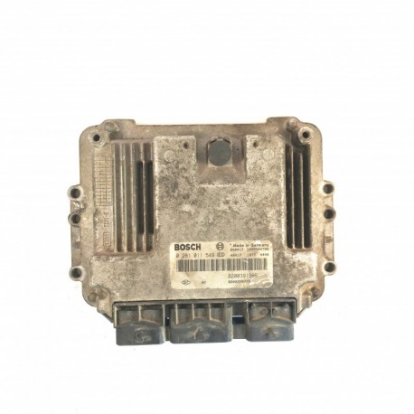 Calculateur Moteur RENAULT MEGANE SCENIC Bosch, 0 281 011 549, 8200310863, 0281011549, 8200370779 1039S02681