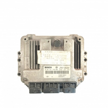 Calculateur Moteur RENAULT MEGANE SCENIC Bosch, 0 281 011 549, 8200310863, 0281011549, 8200370779 1039S02681