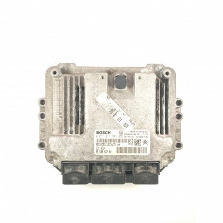 Calculateur Moteur PEUGEOT 206 2.0 HDI  Bosch, 0 281 011 783, 96 567 097 80, 0281011783, 9656709780, 9654490280, 1039S07241, EDC16C34