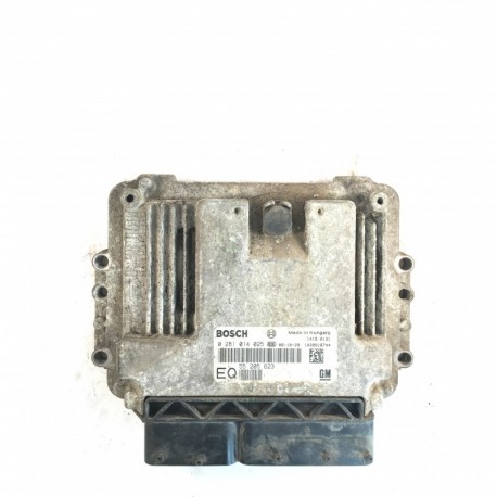 Calculateur Moteur OPEL ASTRA ZAFIRA Bosch, 0 281 014 025, GM 55 205 623 EQ, 0281014025, GM55205623EQ, 55205623EQ, 55205623