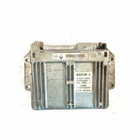 Calculateur Moteur RENAULT TWINGO 1.2 Sagem, HOM 7700105560, 7700114699, HOM7700105560, SAFIR 2