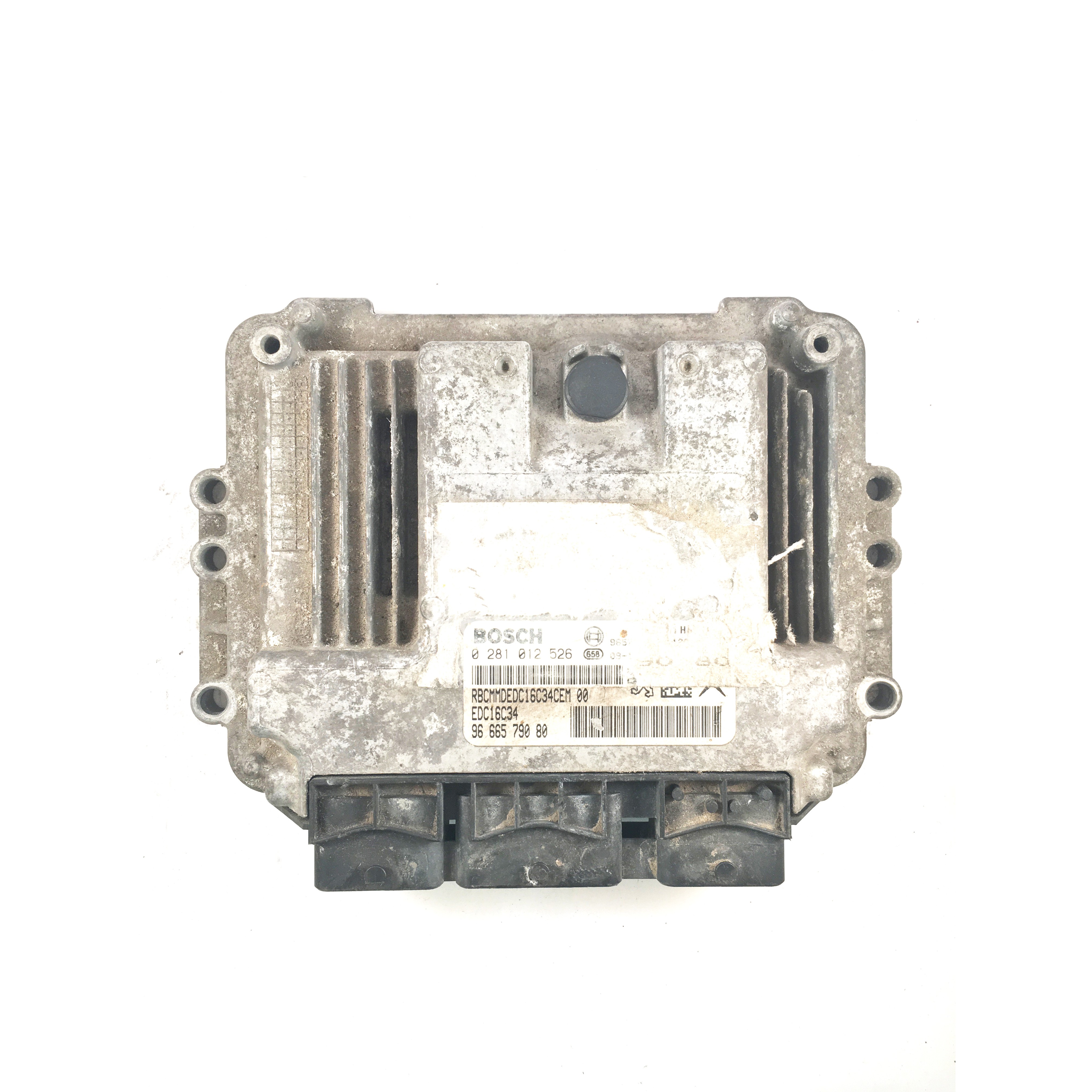 Calculateur Moteur Décodé Pour Peugeot 207 1.4 - Bosch MEV17.4 - Immo-off Prêt à Monter