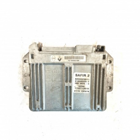 Calculateur Moteur RENAULT TWINGO 1.2 Sagem, HOM 7700113510, 8200024669, HOM7700113510, SAFIR 2