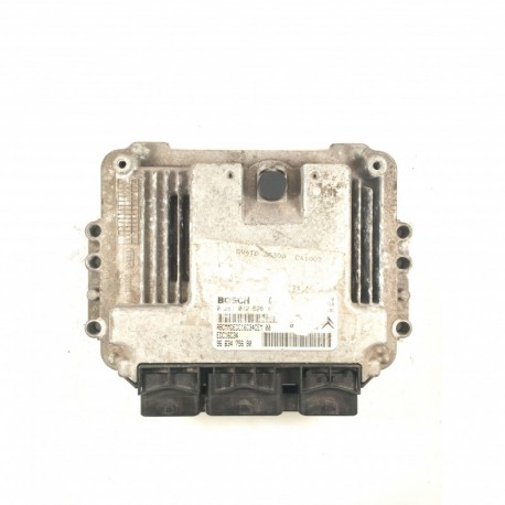 Calculateur Moteur PEUGEOT 206 1.4 HDI  Bosch, 1 281 012 528, 97 634 756 80, 1281012528, 9763475680, 96 634 756 80, 9663475680, 9657699480, EDC16C35